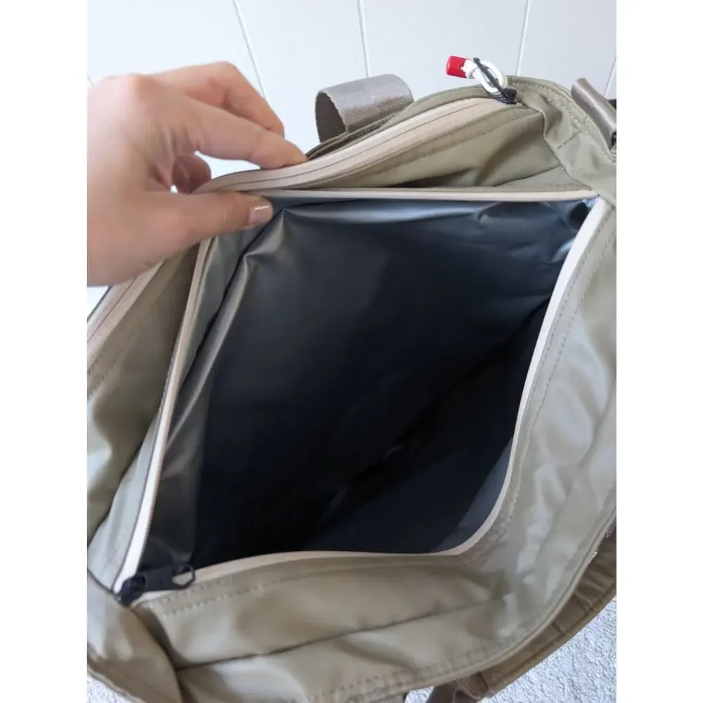 HEX Khaki/Tan Oversized Surf Suitcase Crossbody Bag/Backpack
